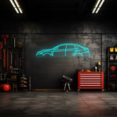 Impreza WRX 2014 Neon Silhouette